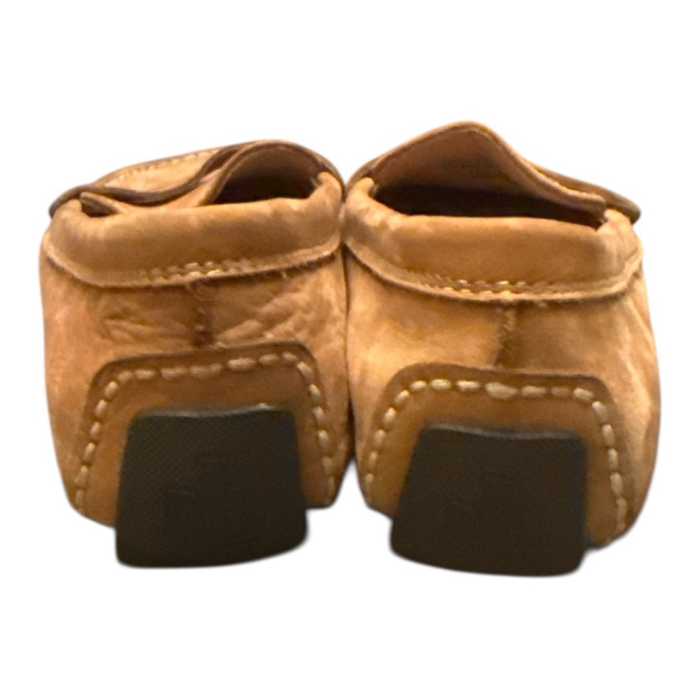 Lauren Ralph Lauren Tan Suede Penny Loafers Size 5.5 Preppy, 90’s, - Picture 3 of 4